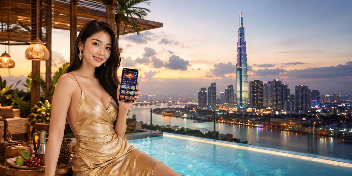 Người dùng tại TP. Hồ Chí Minh truy cập ứng dụng casino 373 trên điện thoại bên ly cà phê