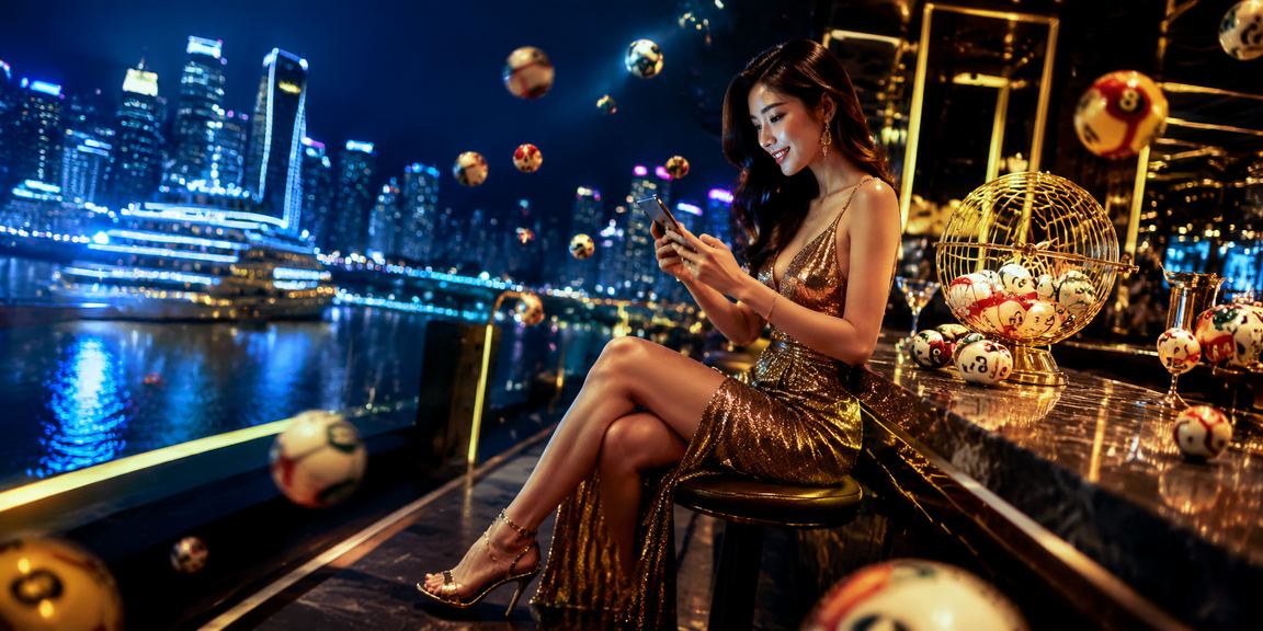Không khí chơi xổ số và casino neon về đêm tại TP. Hồ Chí Minh